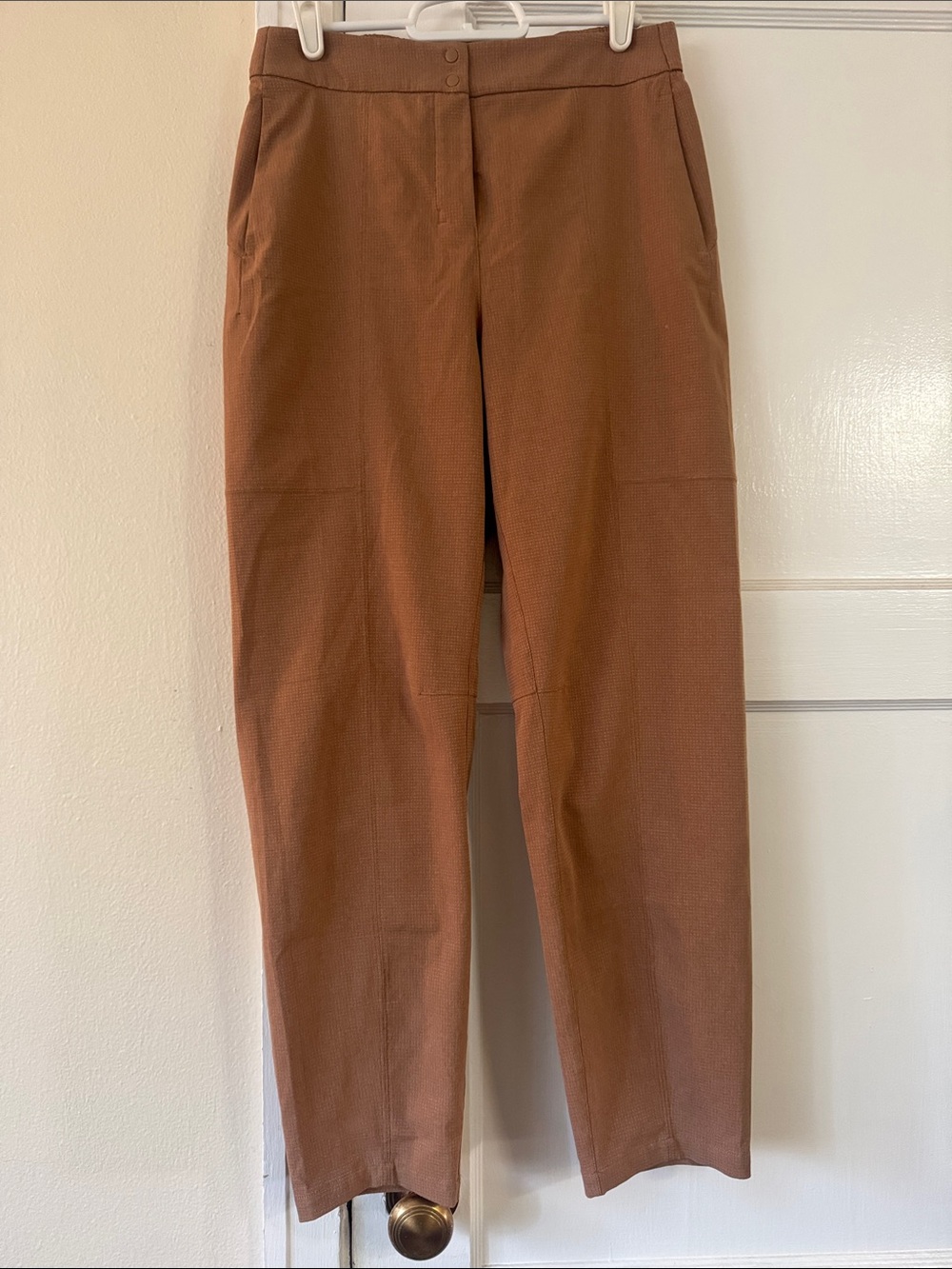 Women’s Lululemon Straight-Leg Active Pants in Brown